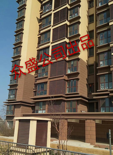 鋁合金百葉窗廠(chǎng)家工程實(shí)例