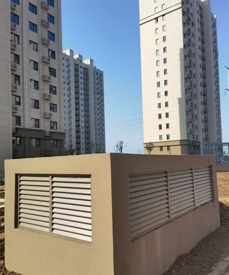 地庫(kù)通風(fēng)百葉窗安裝實(shí)例